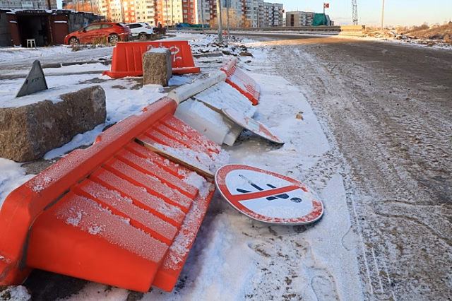 В Екатеринбурге начались работы по ликвидации «Пехотинского моря»