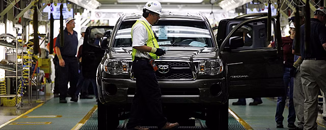 Toyota остановила работу 10 линий на 6 из 14 заводов в Японии
