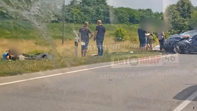 В Курской области в ДТП пострадали пять человек
