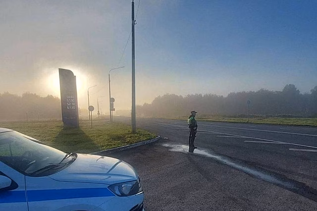 В ГИБДД заявили об опасных условиях на одной из автотрасс Тюменской области