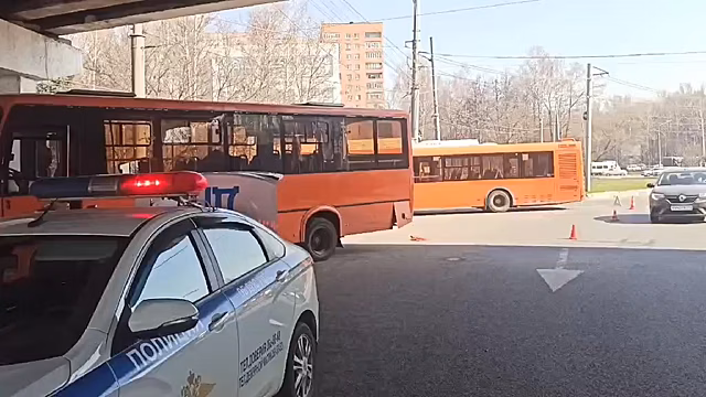 Два пассажира пострадали от столкновения ПАЗа и ЛиАЗа в Ленинском районе