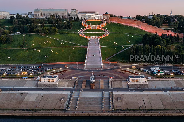 Чкаловскую лестницу отремонтируют до конца июня