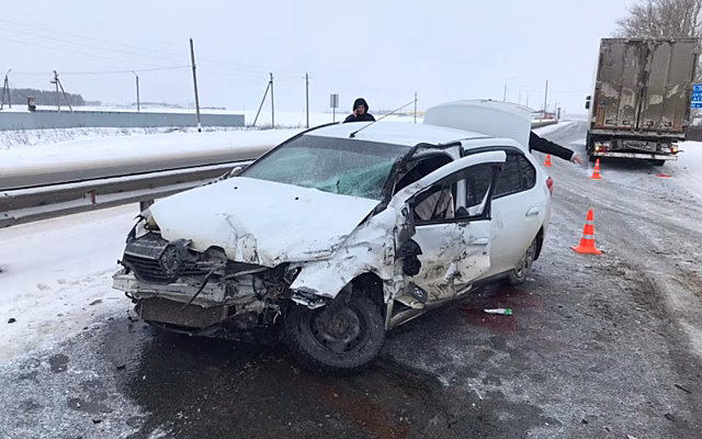 В ДТП с участием фуры в Шиловском районе пострадали два человека