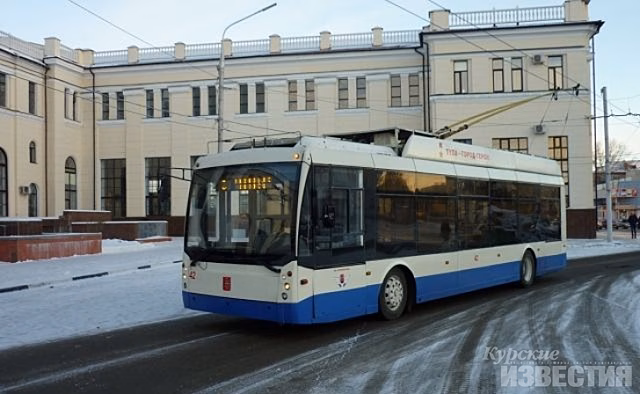 В Курске введут новое расписание движение троллейбусов
