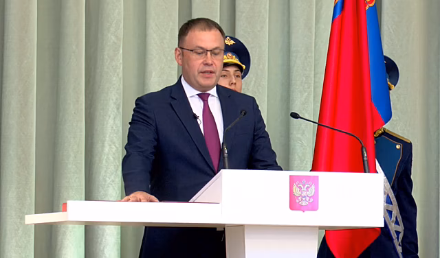 Илья Середюк вступил в должность губернатора Кузбасса