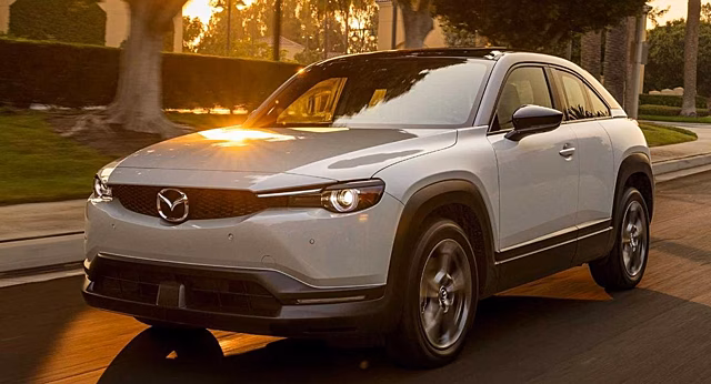 Mazda MX-30 оказалась самым доступным кроссовером для аренды в США