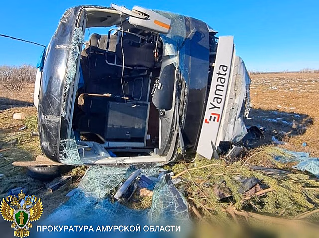 По факту ДТП под Свободным с автобусом вахтовиков возбудили уголовное дело