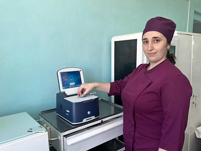 В городищенской больнице введен в эксплуатацию новый анализатор газов крови