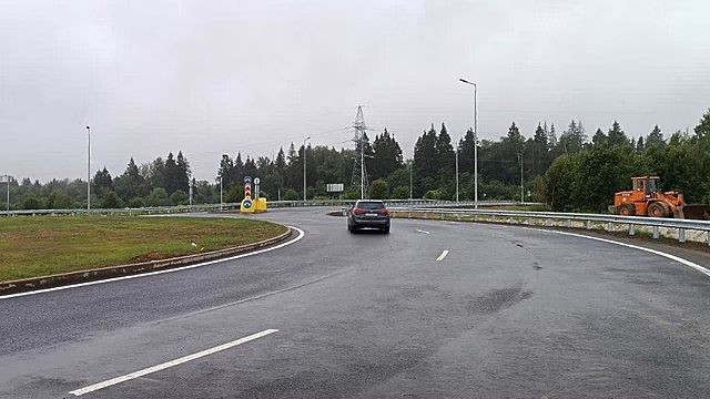 Завершено строительство подъездной дороги к образовательному центру «Сенеж» в Солнечногорске
