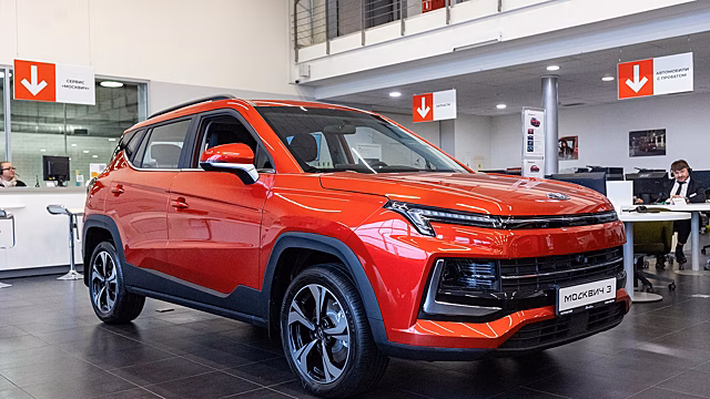 В России резко упали продажи новых автомобилей «Москвич»