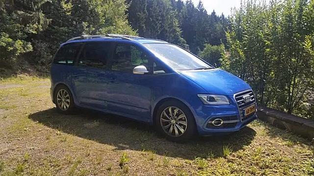 Это единственный в мири минивэн Audi Alhambra, и он продаётся