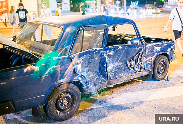Виновник аварии в Тюменской области скончался на месте ДТП