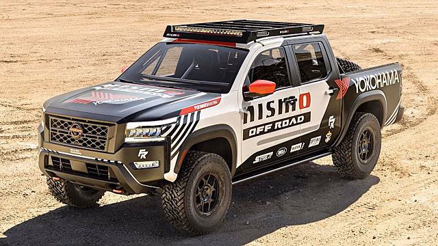 В сети представили версию пикапа Nissan Frontier для ралли NORRA 500