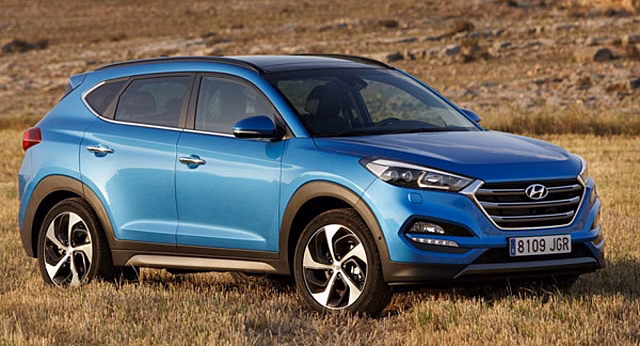 Кроссовер Hyundai Tucson нового поколения замечен на испытаниях в Индии