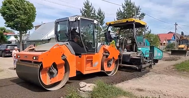 В Оренбурге ремонтируют дороги частного сектора