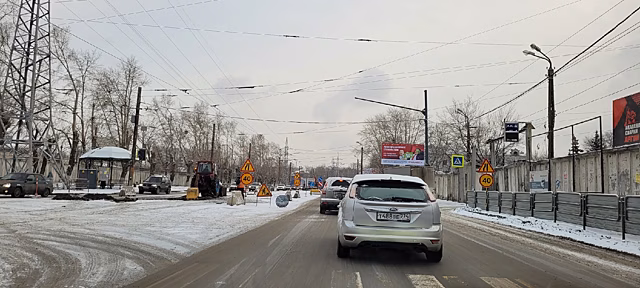 В Челябинске закрывают перекресток улиц Первой Пятилетки и Артиллерийской
