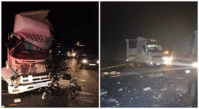 Водитель КамАЗа погиб в тройном ДТП под Новосибирском