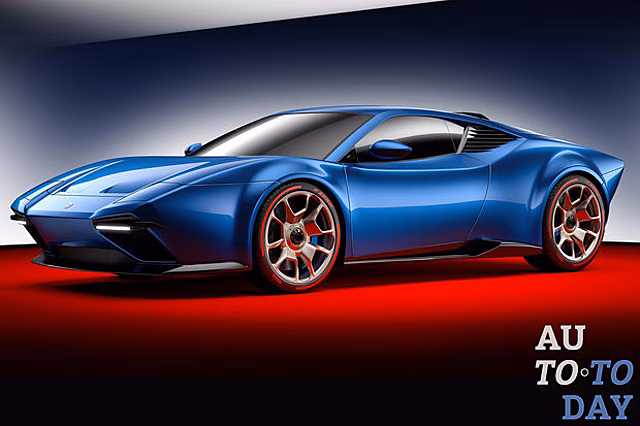 Купе Project Panther получит ретродизайн в духе легендарной De Tomaso Pantera