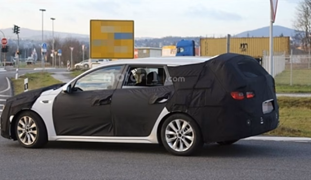 Kia Optima Sportswagon запечатлен на тестах