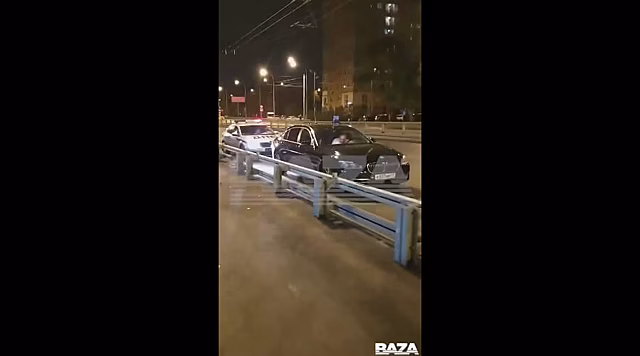Машина зампреда Правительства Голиковой попыталась скрыться после ДТП. Её догнали и остановили