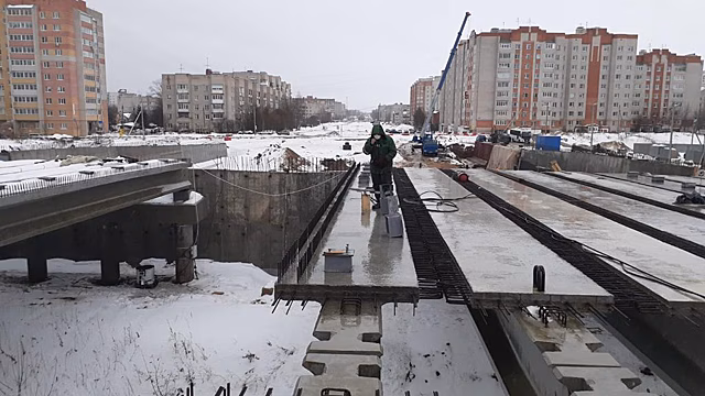 Строительство улицы Поэта Романова в Вологде набирает обороты