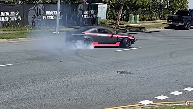 Австралийская полиция конфисковала Nissan Silvia после дрифта на видео