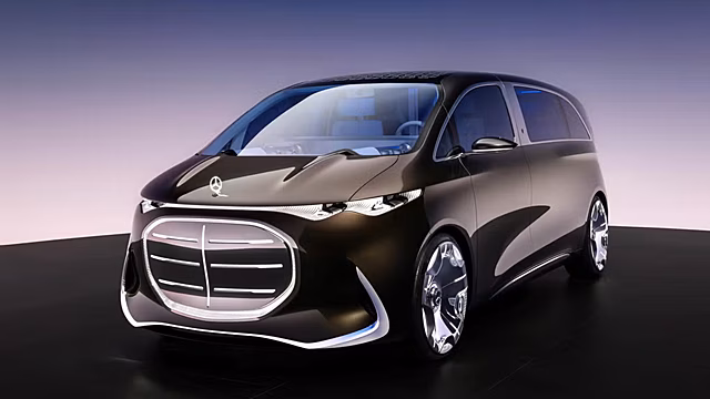 65-дюймовый экран, 42 динамика и стеклянная дверь: Mercedes показал роскошный минивэн