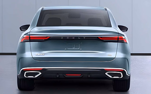 Geely готовит обновленную версию седана Emgrand