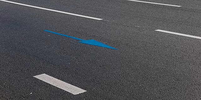 В Москве появилась новая дорожная разметка