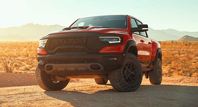 Новый Ram 1500 TRX 2021 модельного года увидели «вживую»