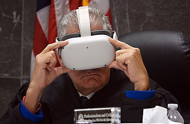 В США впервые использовали VR-симуляцию в качестве доказательства в суде