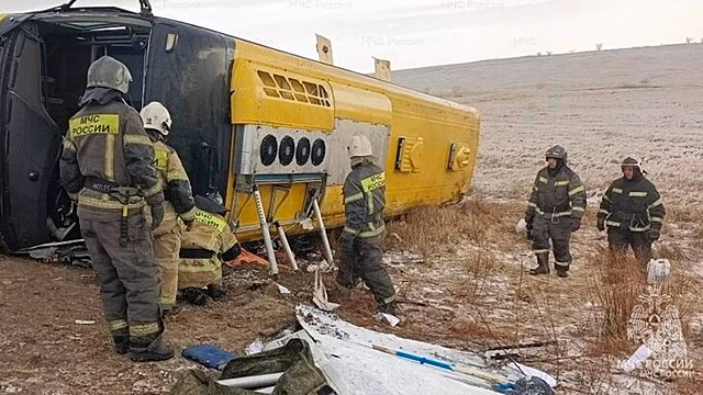 Один человек погиб в ДТП с автобусом в Забайкалье