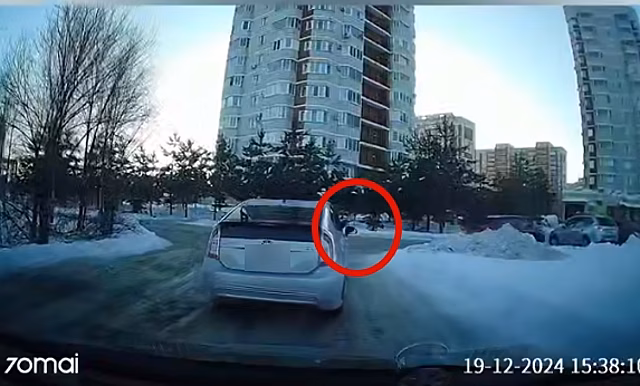 В Благовещенске стрельбу из автомобиля засняли на видео