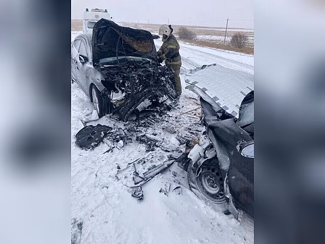 Два авто столкнулись на «федералке» в Чернышевском районе – есть пострадавшие