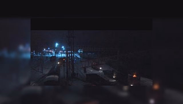 На Алтае пожарная машина попала под товарный поезд
