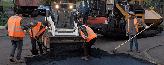 Во дворах и на дорогах Красногорска ликвидировали более 13 тысяч ям
