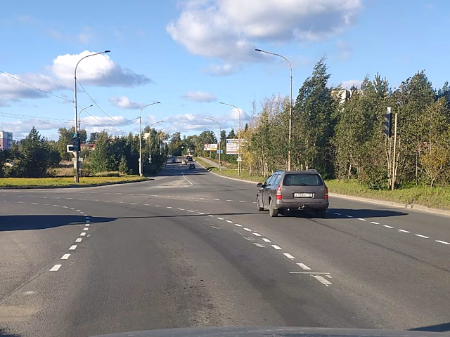 Поворот с Лесного проспекта на Суоярвское шоссе исключает заторы