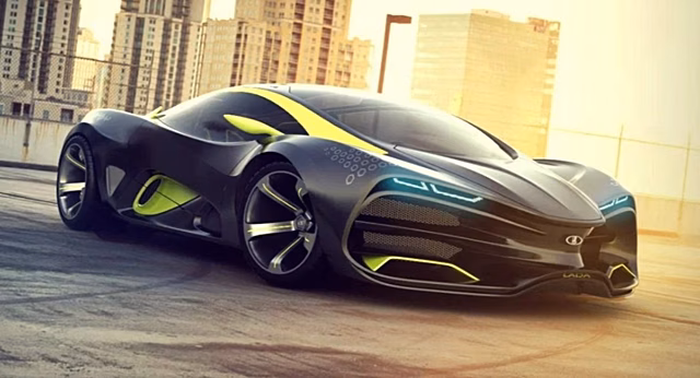 Гиперкар Lada Raven: сумасшедшие технологии от ВАЗа