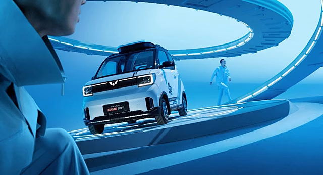 Самый продаваемый в Китае электрокар Wuling MINI EV вышел в новой версии GameBoy Edition
