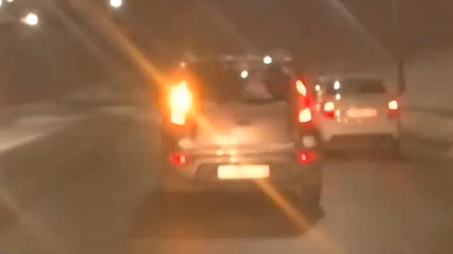Автоинспекторы задержали угонщика иномарки с АЗС в Нижнем Новгороде, совершившего наезд на здание