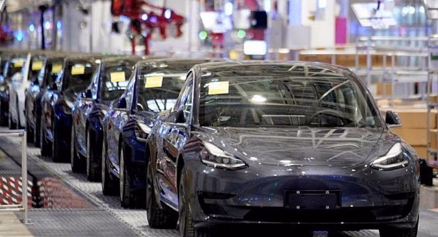 За год в Китае количество поставленных на учёт электрокаров Tesla увеличилось в 3 раза