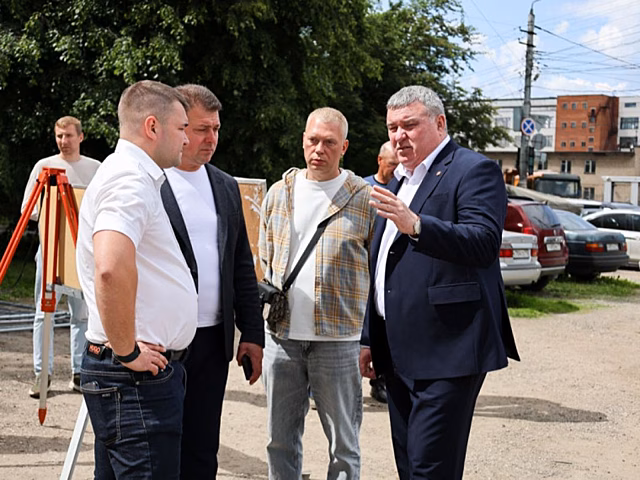 В Туле начали капитальный ремонт улицы Коминтерна