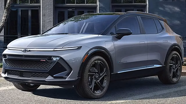 Chevrolet Equinox EV 2027 получит улучшенную атмосферную подсветку