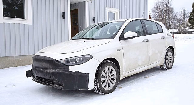 Обновленный Fiat Tipo показали на «шпионских» фотографиях