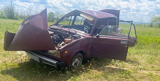 Перевернулся автомобиль: мужчина уснул за рулем и попал в ДТП на донской трассе