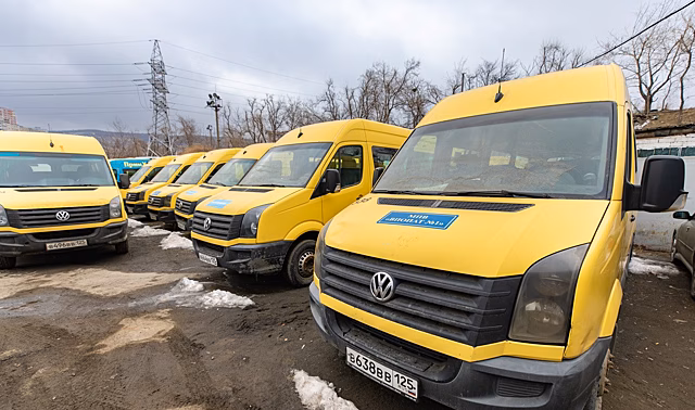 Старые автобусы Владивостока выставят на продажу