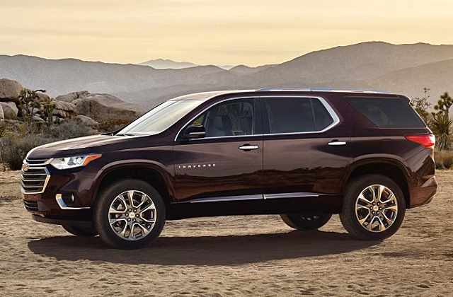 Chevrolet Traverse выходит на заокеанский рынок