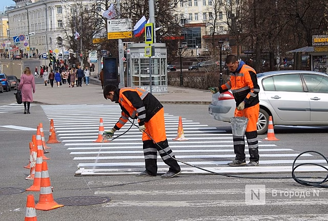 Дорожную разметку восстановят на 319 улицах Нижнего Новгорода в 2023 году