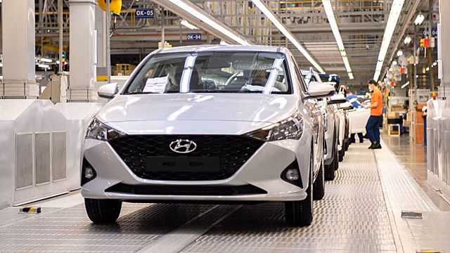 В Узбекистане началось производство машин Hyundai