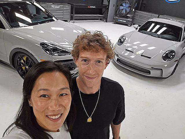 Цукерберг похвастался уникальным Porsche